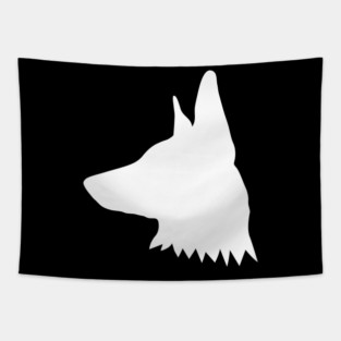 White German Shepherd Gifts Tapestry