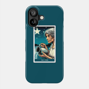 the star - house of anubis tarot card Phone Case