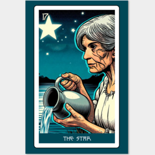 the star - house of anubis tarot card Posters and Art