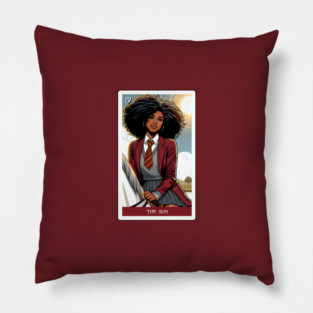 the sun - house of anubis tarot card Pillow