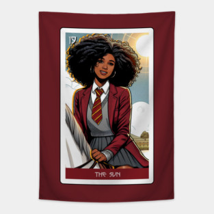 the sun - house of anubis tarot card Tapestry