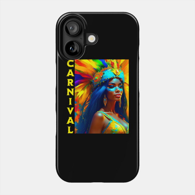 Brazilian Carnival Dancer Phone Case by HolidayBug