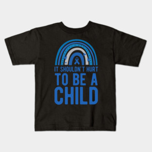Child Abuse Awareness Kids T-Shirt