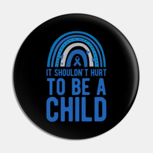 Child Abuse Awareness Pin