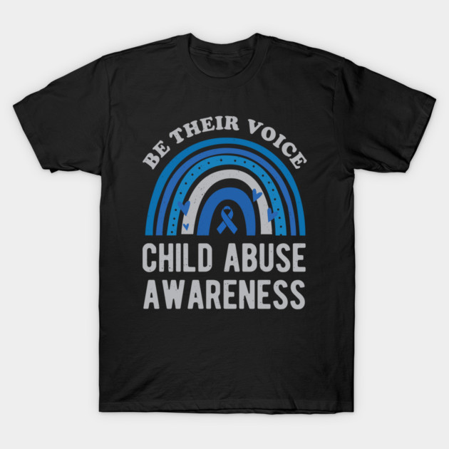 Child Abuse Awareness T-Shirt by Crea8Expressions