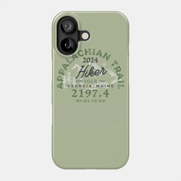 Appalachian Trail 2024 Tour Shirt Phone Case by Camp Happy Hour