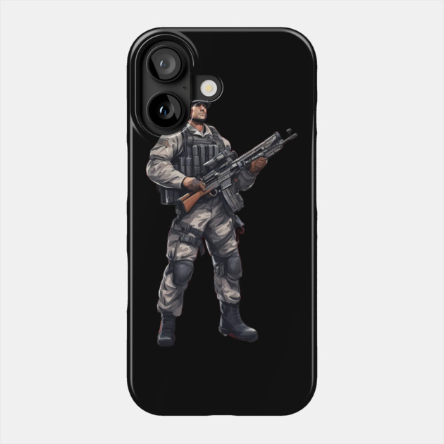 Firepower Phone Case by animegirlnft
