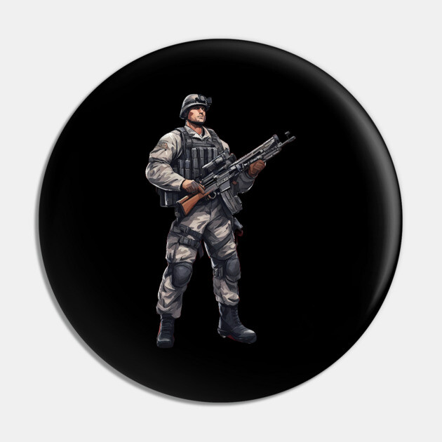 Firepower Pin by animegirlnft