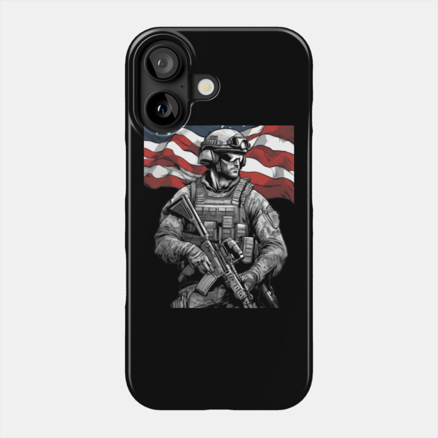 Mercenary Phone Case by animegirlnft