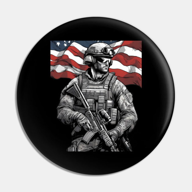 Mercenary Pin by animegirlnft