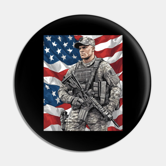 Army Pin by animegirlnft