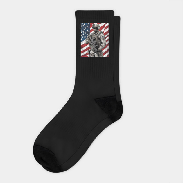 Marine Corps Socks by animegirlnft