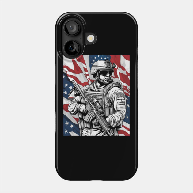 Platoon Phone Case by animegirlnft