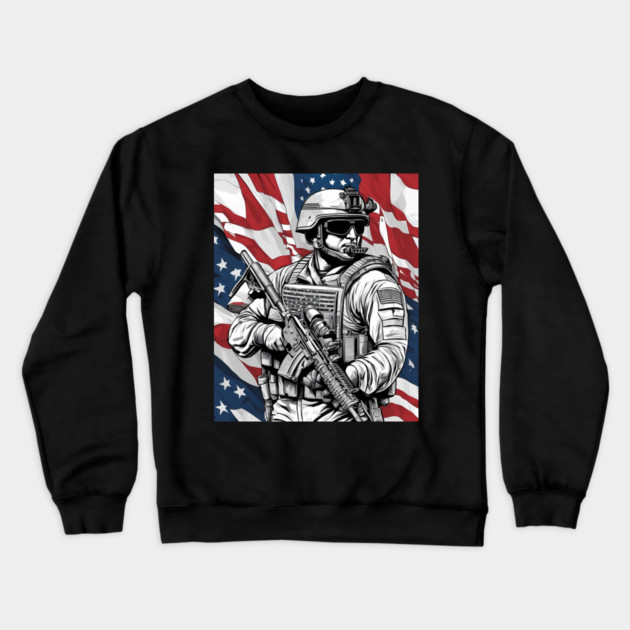 Platoon Crewneck Sweatshirt by animegirlnft