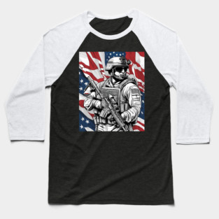 Platoon Baseball T-Shirt