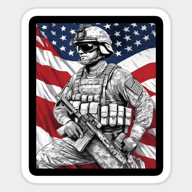 Army Intelligence Sticker by animegirlnft