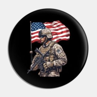 Soldier Pin