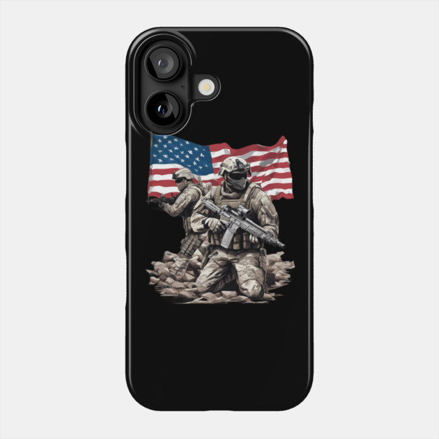 Special Forces Military Unit Phone Case by animegirlnft