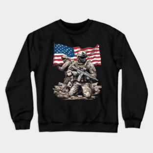 Special Forces Military Unit Crewneck Sweatshirt