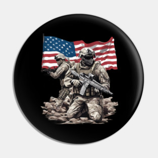 Special Forces Military Unit Pin