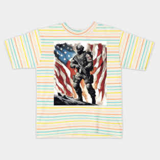 Tactical Soldier Kids T-Shirt
