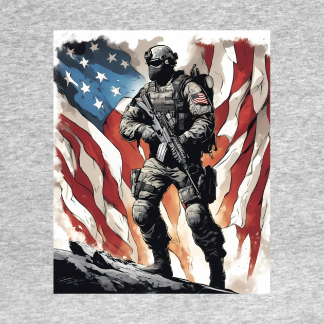 Tactical Soldier by animegirlnft