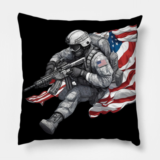Commando Pillow by animegirlnft