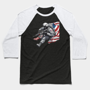 Commando Baseball T-Shirt