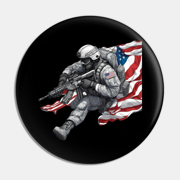 Commando Pin by animegirlnft