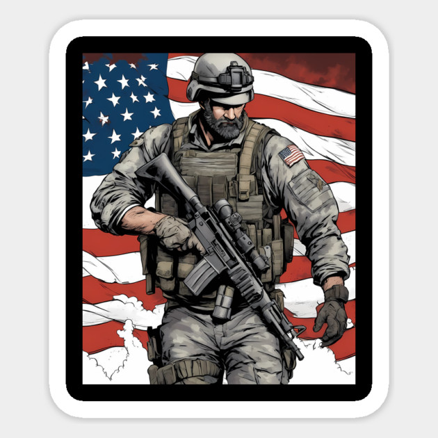 Army Ranger Sticker by animegirlnft