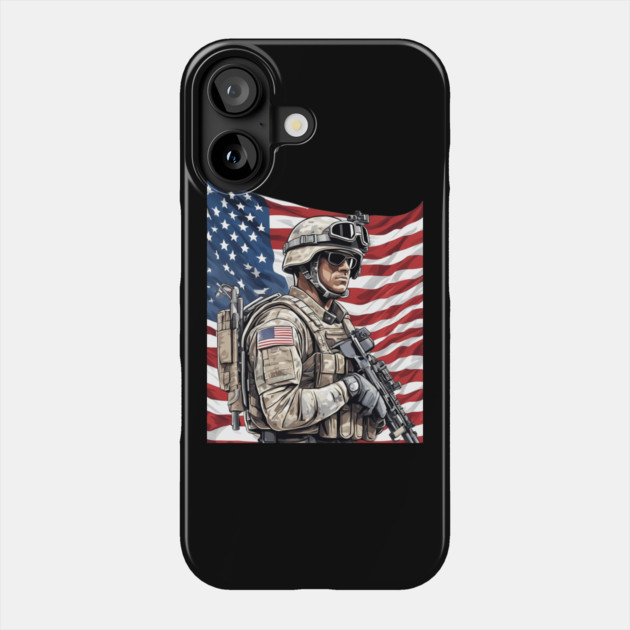 Delta Force Phone Case by animegirlnft