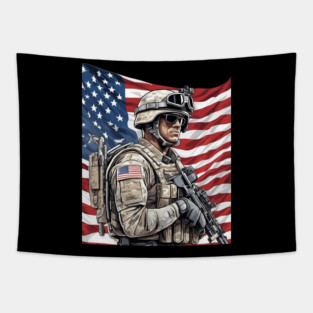 Delta Force Tapestry