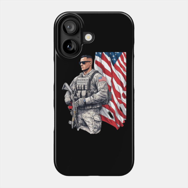 Navy Seal Phone Case by animegirlnft