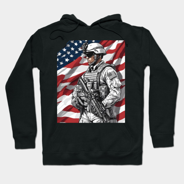 US Army Hoodie by animegirlnft