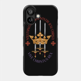 Vive Christus Rex Phone Case