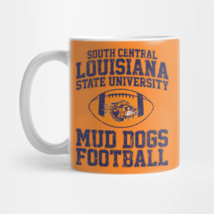 South Central Louisiana State University Mud Dogs Football (Variant) Mug