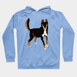 Black Alpine Dingo Hoodie