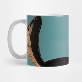Black Alpine Dingo Mug