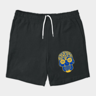 Golden State Sugar Skull Shorts