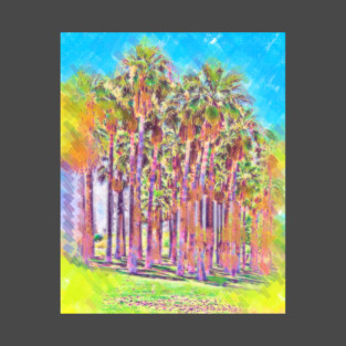 Pastel Palm Grove T-Shirt