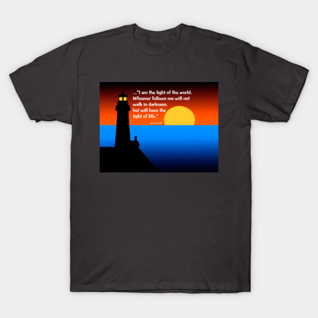 The Light Of The World T-Shirt by KirtTisdale