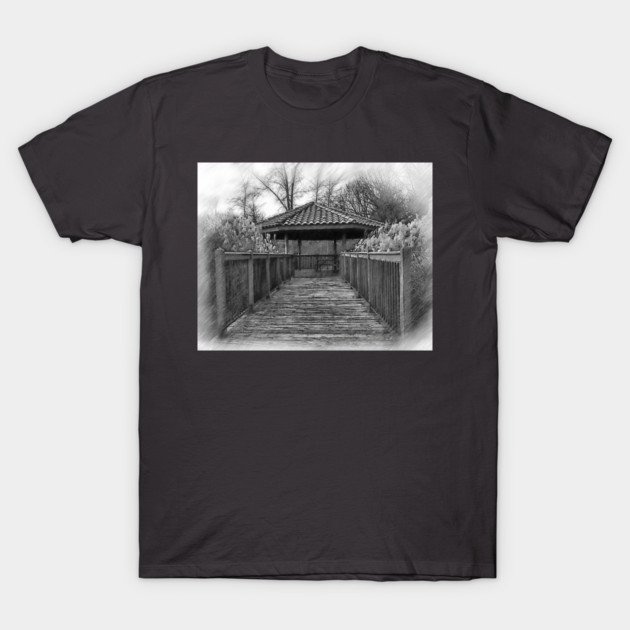 Riverside Pavilion T-Shirt by KirtTisdale