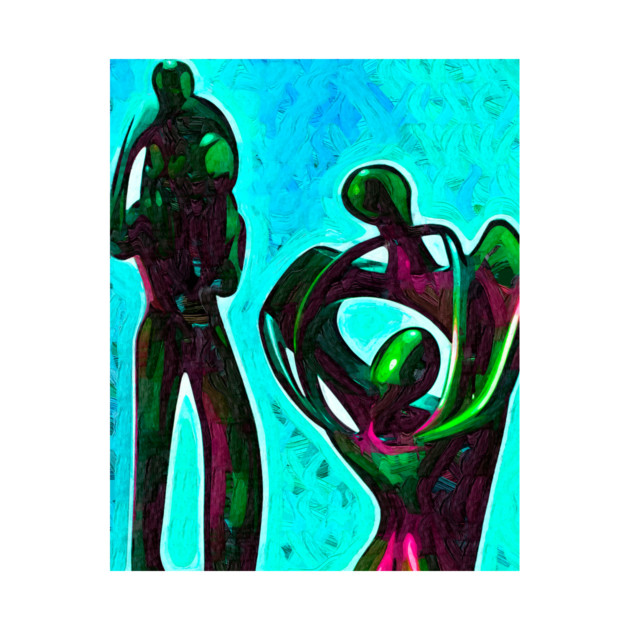 The Family In Green by KirtTisdale