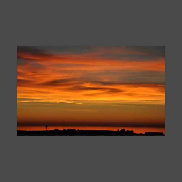 Pacific Ocean Sunset by KirtTisdale