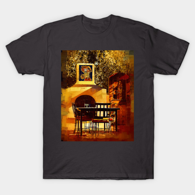 Garden Table T-Shirt by KirtTisdale