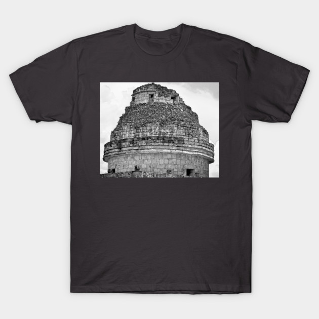 Mayan Observatory T-Shirt by KirtTisdale