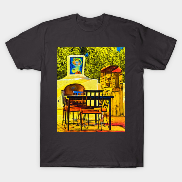 Patio Dining T-Shirt by KirtTisdale