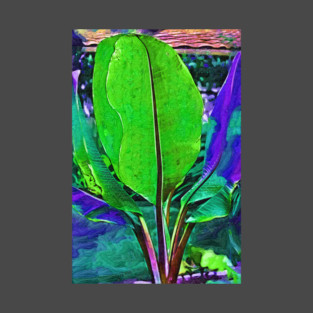 Abstract Banana Plant T-Shirt