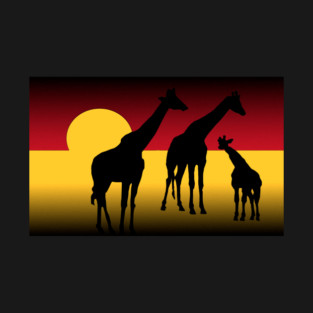 Sunset In The Serengeti T-Shirt