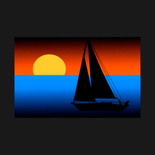 Sailing Into The Sunset T-Shirt